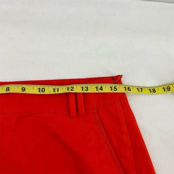 Puma Women's Orange Golf Skort Size 4 Athletic Built-in Shorts Pockets - Picture 8 of 9
